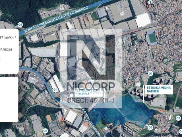 #AR184 - Área para Venda em Jandira - SP - 2
